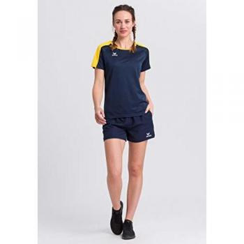 Women's T-shirt Erima Liga 2.0 New Navy / Yellow / Dark Navy