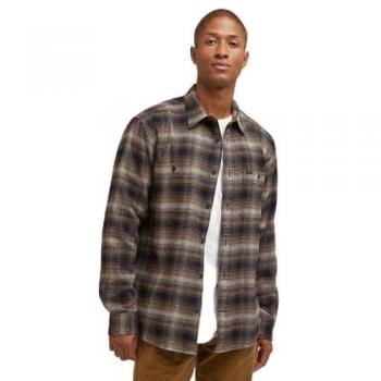 Camisa de Trabajo Lee Worker 2.0 Marrón para Hombre