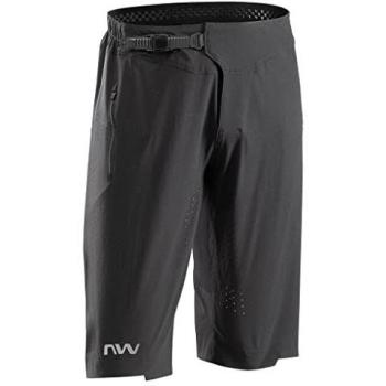 Pantalones Cortos Northwave Domain 2 Sin Badana para Hombre, Color Negro, Talla Large