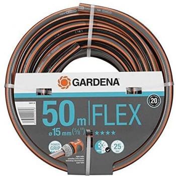 Gardena Manguera Flex Ø 15 mm Rollo de 50 m, Estándar