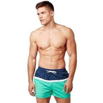 TOM TAILOR - Bañador - para hombre verde y azul marino XL