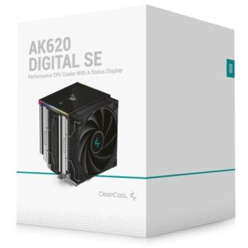 Refrigerador de CPU DeepCool AK620 Digital SE RGB 120mm Multisocket Negro