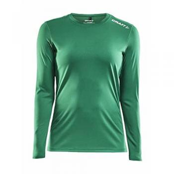 Craft Rush Women's Long Sleeve Polyester T-Shirt - Dark Green