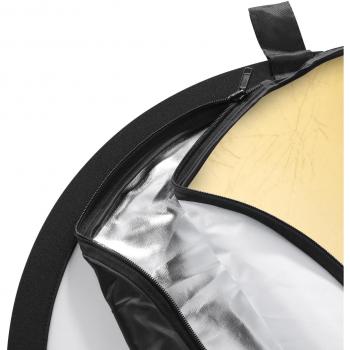 Walimex 12283, 1500 mm, 1500 mm, Oro, Plata, Blanco
