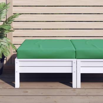 Almohada de tela Oxford verde para paleta 60x60x8 cm
