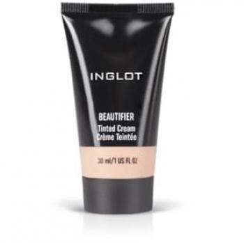 Base de Maquillaje Hidratante Beautifier - Inglot - 102, 30 ml, BB Cream, unifica el tono, coenzima Q10, vitamina C y E, acabado natural, fórmula vegana, color beige