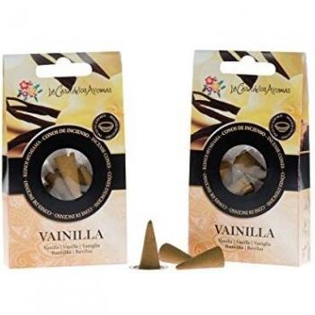 Pack 12 conos incienso Vainilla