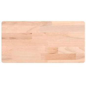 Estantería de pared 40x20x1,5 cm madera maciza de haya