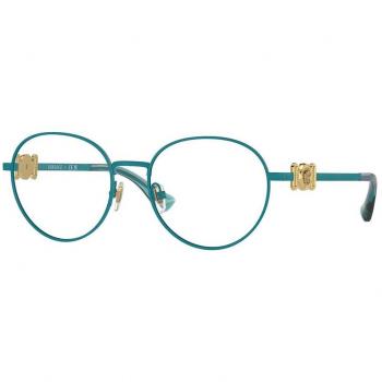 Versace VK1002 Kids Blue Transparent Metal Eyeglasses Size 46