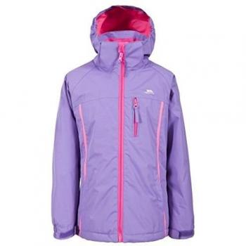 Trespass Tomboy - Chaqueta para niña de la niña, niña, color morado, tamaño Size 7/Size 8