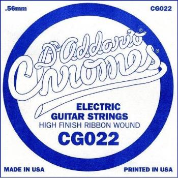 D'Addario .022 Flat Wound Single String for Electric Guitar