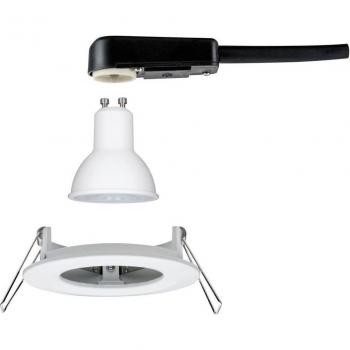 Lámpara LED empotrable Nova 6,5W GU10 IP44 blanca mate 4000K