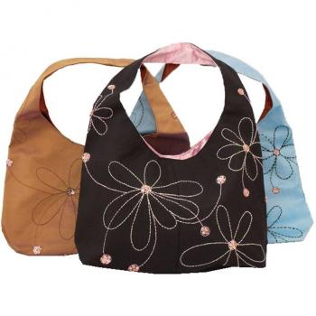 Earth Squared - Bolso al hombro para mujer negro negro Approximately L43cm x W36