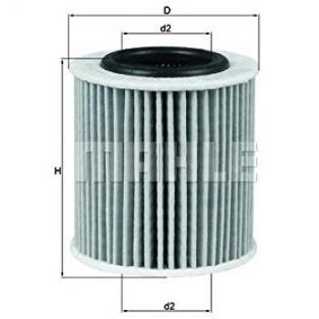 Knecht OX 834D Filtro de aceite