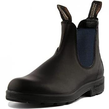 Blundstone Unisex #1917 Black/Navy Chelsea Boot - Size UK 3.5