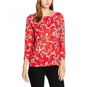 Laurèl 45470 - Camiseta de manga larga Mujer, color rojo