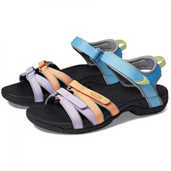 Sandalias de montaña Teva Tirra Multicolor para mujer, talla 37 EU, características: diseño deportivo, suela antideslizante, correas ajustables y soporte en el arco