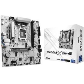 Placa Base Asrock B760M-X Gen5 mATX LGA 1700 DDR5 PCIe 5.0 HDMI/DP
