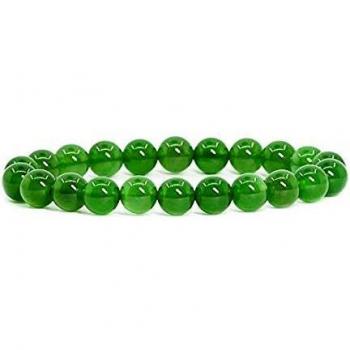 Brazalete de Jade Energético - Atrae el Amor y Bienestar con Chakra de Piedra Natural de 8 mm