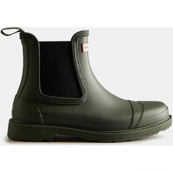 Hunter Women's Commando Wellingtons - Dark Olive - UK Size 7