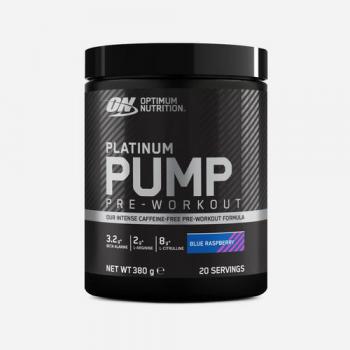 Optimum Nutrition Platinum PUMP Pre-Workout - 380 g, sabor frambuesa