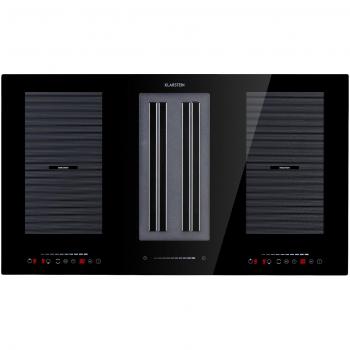 Klarstein Full House 2.0 Sistema Down Air Placa de inducción + Campana extractora 271 m³/h A+