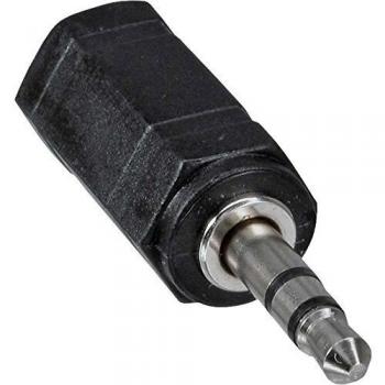 Adaptador de Audio Estéreo 2,5mm a 3,5mm - Conector Jack Femenino a Macho