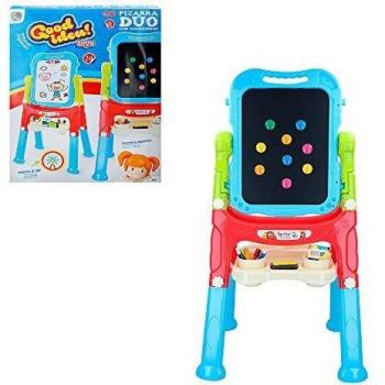 ColorBaby - Pizarra 2 en 1 con accesorios 88 cm Good Idea