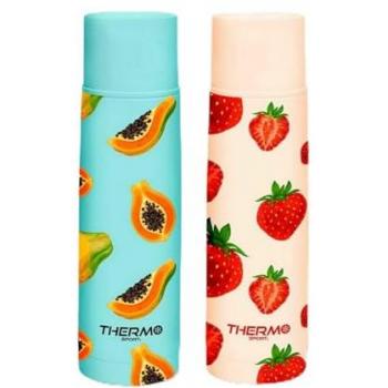 Termo de Viaje ThermoSport Frutas Acero Inoxidable 500 ml (12 Unidades)