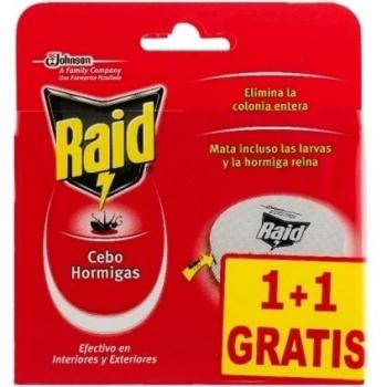 Controlador de Insectos Raid: Cebo para Hormigas, Paquete Doble