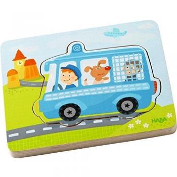 HABA Wooden Emergency Call Puzzle for Ages 12 Months and Up