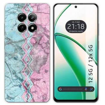 Funda de Silicona Mármol 08 para Realme 12 5G / 12x 5G con Dibujos