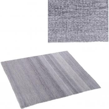 Alfombra de Exterior Goa Ceniza PET 140 x 200 cm - Fácil Limpieza - Resistente al Agua - Reciclable