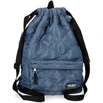 Pepe Jeans Orson Mochila Saco Azul 32x45x15 cms Poliéster