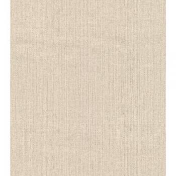 Rasch Kimono Beige Non-Woven Wallpaper, Solid Color with Textured Pattern, Washable and Light-Resistant, 0.53 x 10.05 m