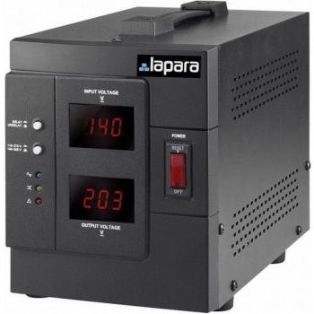 Regulador Automático de Voltaje Lapara AVR 3000VA / 2400W con Protección contra Sobrecargas, Cortocircuitos y Sobrecalentamientos