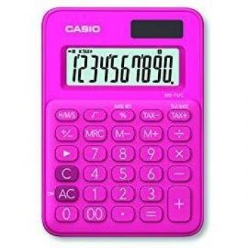 Casio Calculadora MS-7UC-RD Color Rosa