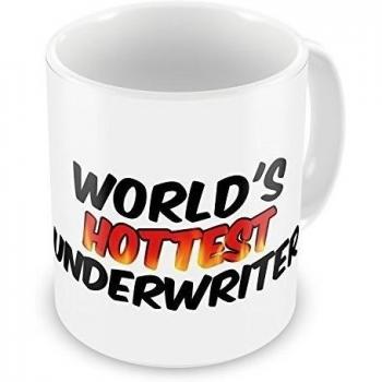 Coffee Mug Worlds hottest Underwriter - Neonblond by NEONBLOND