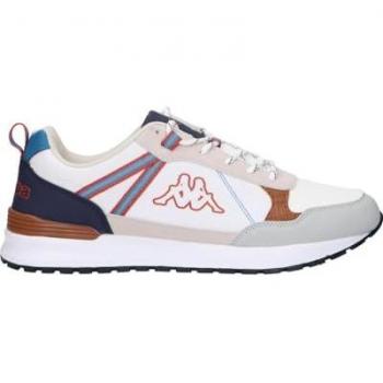 Zapatillas de deporte para hombre Kappa Antor 331C8FW A6P blanco, marrón y rojo, talla 44 EU