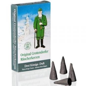 Conos de incienso Incienso Crottendorfer 3 extra perfumado de incienso 24 NEW 14998
