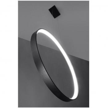 Lámpara de Techo LED Integrado Rio 78 Gold 50W 4000K Acero Oro Suspendida 150cm