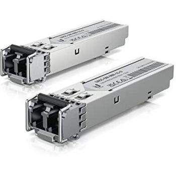 Ubiquiti SFP UACC-OM-MM-1G-D-2 Multi-Mode Fiber LC (2er-Pack) UF-MM-1G: SFP, 1 Gbps