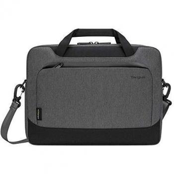 Targus cypress slimcase con ecosmart diseñado para viajeros de negocios y escuelas para portátiles de hasta 15. 6, color gris