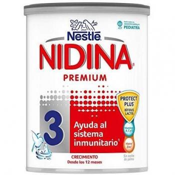 Nestlé NIDINA 3 Leche de crecimiento en polvo, formula infantil, a partir de los 12 meses - 800 gr