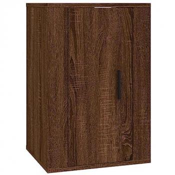 Mueble TV Multimedia Mural de Roble 40 x 34,5 x 60 cm Marrón