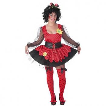 Disfraz Adulto Mariquita Mujer Talla M/L (Creaciones Llopis - 4639)