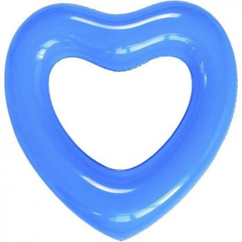 Flotador hinchable en forma de corazón 45 cm - Medidas: 105x105x15 cm