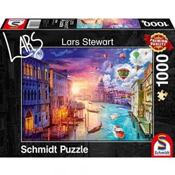 Venice Night and Day 1000 Piece Puzzle by Schmidt