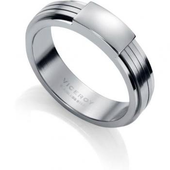 Anillo Viceroy Air de acero para hombre con tres tiras giratorias