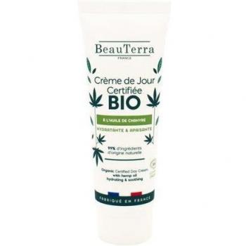 Beau Terra Crema de Día con Aceite de Cáñamo Orgánico 50ml